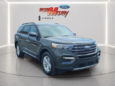 2023 Ford Explorer — rear three-quarter view