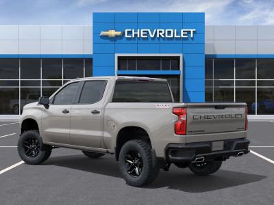2026 Chevrolet Silverado 1500 — rear three-quarter view