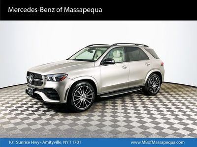 2023 Mercedes-Benz GLE 350 in Gray — front three-quarter view
