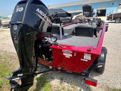 2024 TRACKER PRO170 — rear three-quarter view