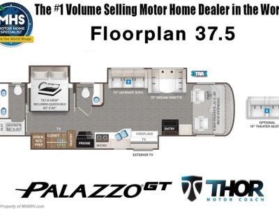 2027 Thor Motor Coach Palazzo GT - Photo 2