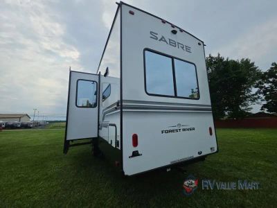 2027 Forest River RV Sabre — rear three-quarter view