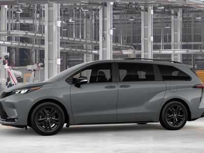 2026 Toyota Sienna — rear three-quarter view