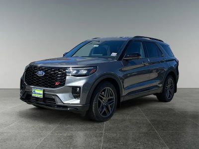 2025 Ford Explorer — rear three-quarter view