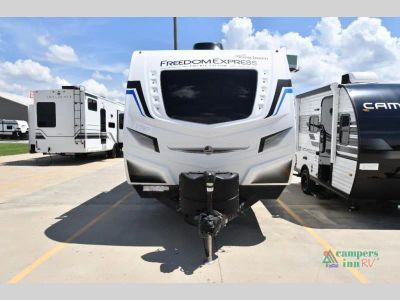 2022 Coachmen RV Freedom Express Liberty Edition — rear three-quarter view
