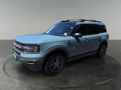 2021 Ford Bronco Sport — rear three-quarter view