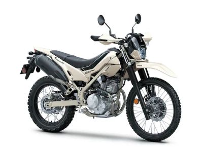 2026 Kawasaki KLX®230 SHERPA S ABS — front three-quarter view