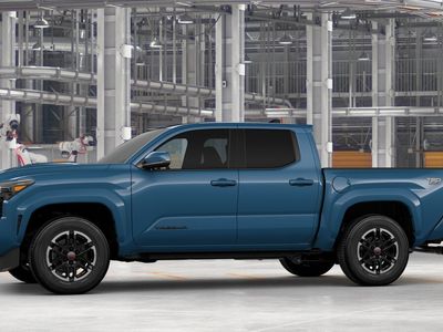2026 Toyota Tacoma — rear three-quarter view