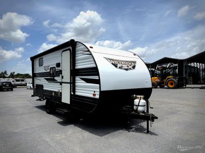2022 Forest River Wildwood FSX — front three-quarter view