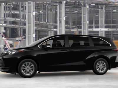 2026 Toyota Sienna — rear three-quarter view