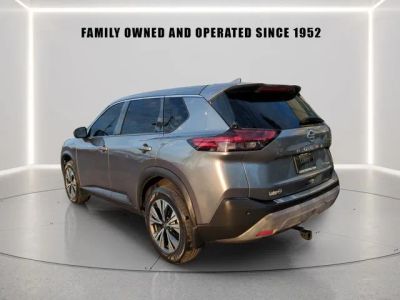 2021 Nissan Rogue — rear three-quarter view