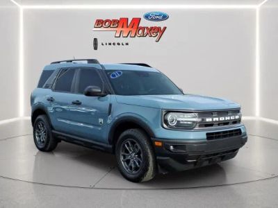2021 Ford Bronco Sport — rear three-quarter view