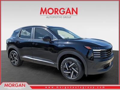 2026 Nissan Kicks SV in Black — front three-quarter view