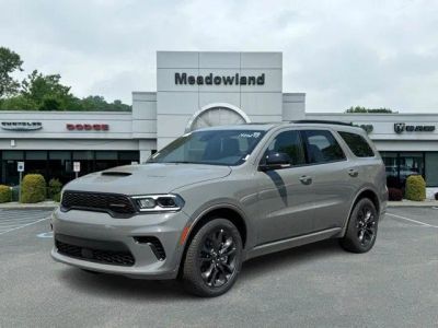 2026 Dodge Durango GT Plus in Destroyer Gray Clear-Coat Exterior Paint — front three-quarter view