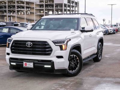 2025 Toyota Sequoia SR5 — front three-quarter view