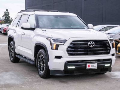 2025 Toyota Sequoia — rear three-quarter view