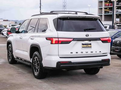 2025 Toyota Sequoia — engine compartment view