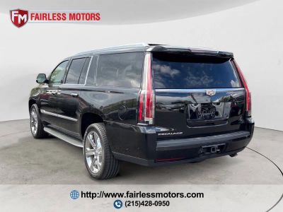 2019 Cadillac Escalade ESV — rear three-quarter view