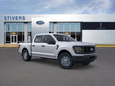 2026 Ford F-150 XL in Iconic Silver Metallic — front three-quarter view