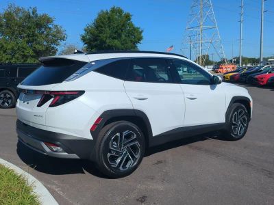 2026 Hyundai TUCSON HYBRID — rear three-quarter view