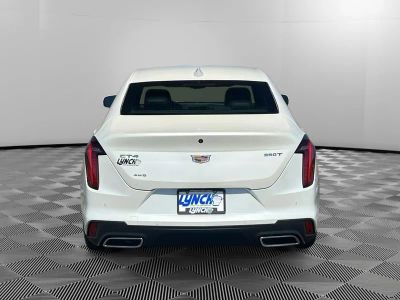 2024 Cadillac CT4 — rear three-quarter view