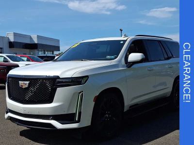 2023 Cadillac Escalade — rear three-quarter view