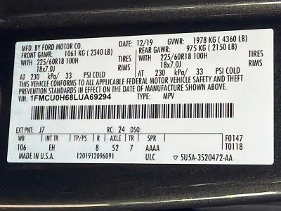 2020 Ford Escape — photo 45 view