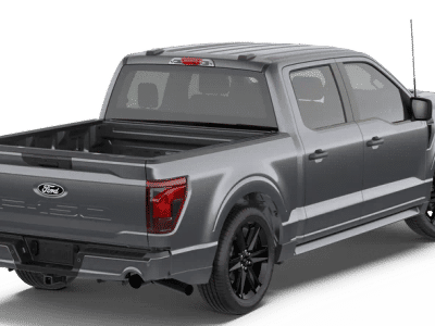 2026 Ford F-150 — rear three-quarter view