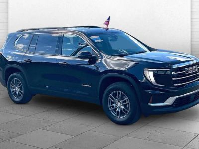 2025 GMC Acadia Elevation in Ebony Twilight Metallic — front three-quarter view