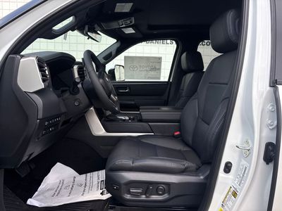 2026 Toyota Tundra — interior view