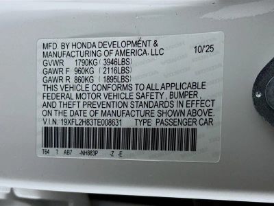 2026 Honda Civic Hatchback — photo 33 view