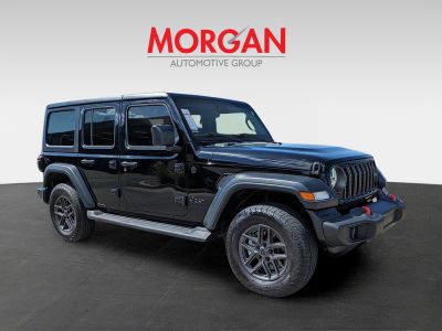2024 Jeep Wrangler — side profile view
