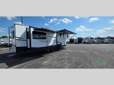 2027 Venture RV SportTrek Touring Edition — engine compartment view