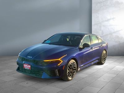 2026 Kia K5 — front three-quarter view
