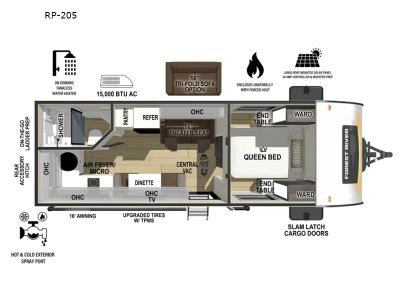 2027 Forest River RV R Pod — front three-quarter view