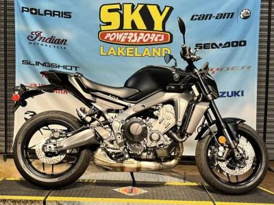2026 Yamaha MT-09 — front three-quarter view