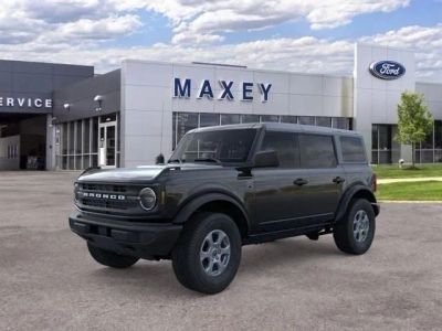 2026 Ford Bronco Big Bend® in Shadow Black — front three-quarter view