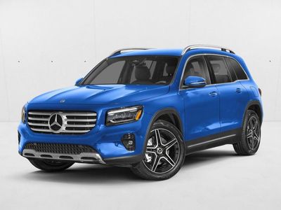 2026 Mercedes-Benz GLB 250 GLB 250 SUV in Starling Blue — front three-quarter view