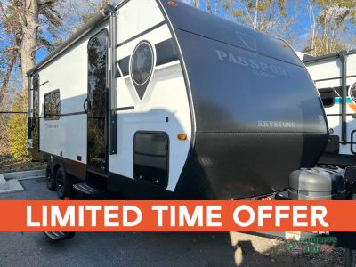 2026 Keystone RV Passport Classic — front three-quarter view