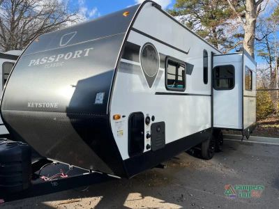 2026 Keystone RV Passport Classic — rear three-quarter view