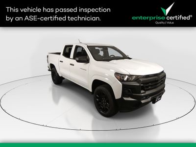 2025 Chevrolet Colorado 2WD Crew Cab WT — front three-quarter view