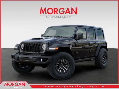 2026 Jeep Wrangler 392 in Black — front three-quarter view