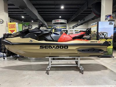 2025 Sea-Doo RXT-X 325 Metallic Tan / Lava Red Premium - Photo 7