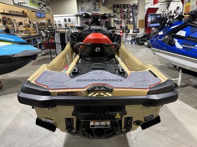 2025 Sea-Doo RXT-X 325 Metallic Tan / Lava Red Premium - Photo 6