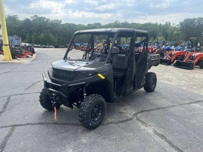 2026 Polaris® Ranger Crew 1000 EPS Premium Granite Grey — front three-quarter view