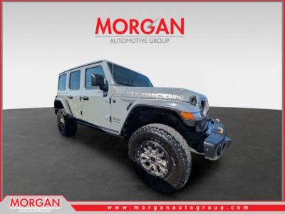 2023 Jeep Wrangler Rubicon 392 in Gray — front three-quarter view