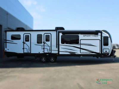 2026 Venture RV SportTrek Touring Edition — front three-quarter view
