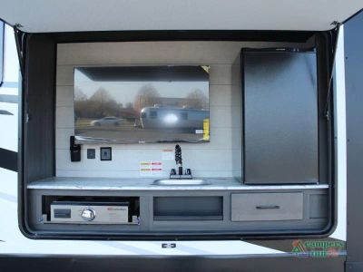 2026 Venture RV SportTrek Touring Edition — engine compartment view