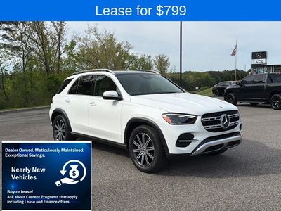 2026 Mercedes-Benz GLE 350 in Polar White — front three-quarter view