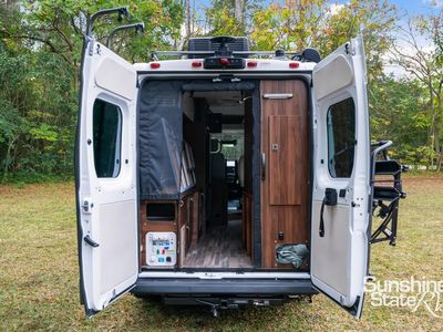 2022 Winnebago Travato — front three-quarter view